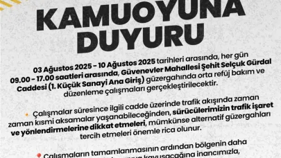 Afyonkarahisar Belediyesi’nden Duyuru
