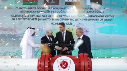 Türkiye'den Suriye'ye ilk gaz akışı başladı