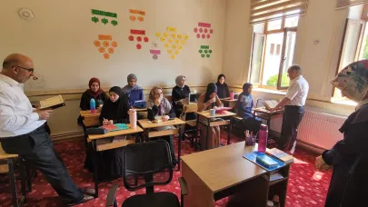 İl Müftüsü Lütfü İmamoğlu'ndan Hafızlık Kursuna Ziyaret
