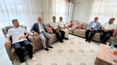 AK Parti Heyetinden Gazi Şen’e Anlamlı Ziyaret