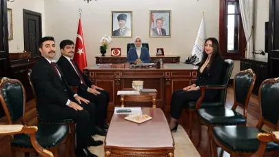 Vali Yiğitbaşı, Kaymakam Vekillerini Kabul Etti