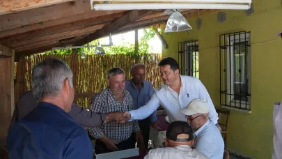 Başkan Aynacı Taşağıl Mahallesi’nde Vatandaşlarla Buluştu