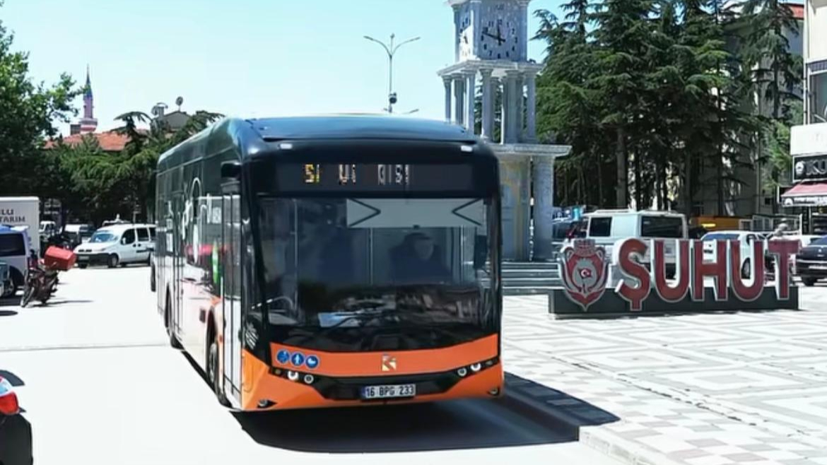 Karsan'ın Elektrikli Aracı Şuhut'ta Tanıtıldı