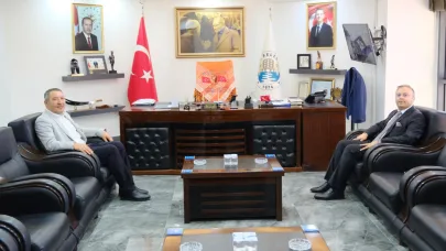 Uğur Yarğun'dan Başkan Topçu’ya Ziyaret