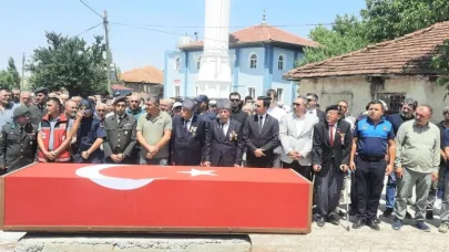 Vefat Eden Kıbrıs Gazisi Son Yolculuğuna Uğurlandı