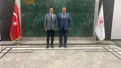 Müdür Sünnetci’den Müdür Karayol’a Ziyaret