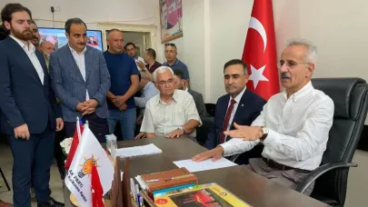 Milletvekili Hasan Arslan’dan Teşkilat Ziyareti