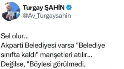 Turgay Şahin'den Afyonkarahisar Belediyesi'ne Sert Eleştiri!