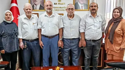 AFKEYDER Heyeti,  Başkan Şahin İle Görüştü