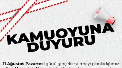 Afyonkarahisar Belediyesi yaz akşamları konserlerini iptal etti