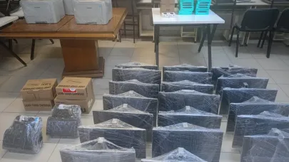 Çobanlar’daki Okula Teknoloji Desteği