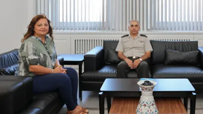 Başkan Köksal Tuğgeneral Dağlı’yı Makamında Ağırladı
