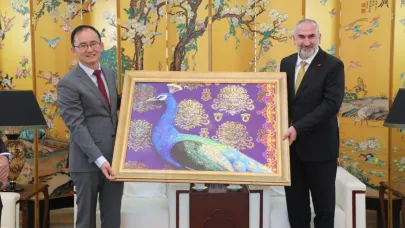 İhsan Beşer, Büyükelçi Jiang Xuebin Tarafından Ağırlandı
