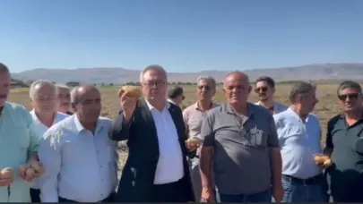 Milletvekili Karaoba, Dinar’da Patates Üreticilerinin Sorunlarını Dinledi