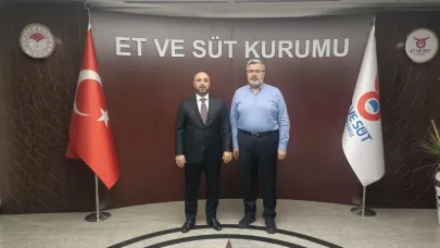 Milletvekili Özkaya’dan Et ve Süt Kurumu Başkanına Ziyaret