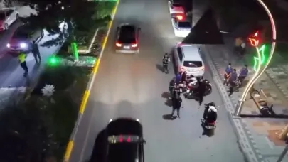 Sandıklı’da Drone Destekli Asayiş ve Trafik Denetimi