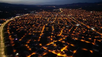 Bolvadin’in Gün Batımı Manzarası Sosyal Medyayı Büyüledi