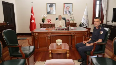 Jandarma Komutanı Albay Kaya’dan Vali Yiğitbaşı’na Ziyaret
