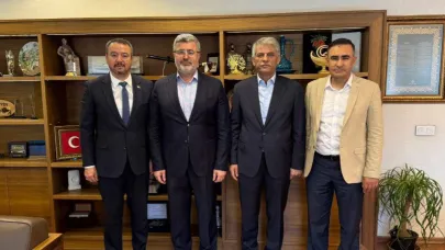 AK Parti Heyetinden Bakan Yardımcısı Alparslan’a Ziyaret