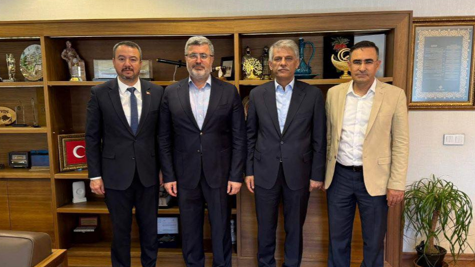 AK Parti Heyetinden Bakan Yardımcısı Alparslan’a Ziyaret