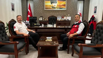 Müdür Atalay’dan Müdür Parlak’a Ziyaret