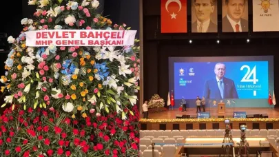 Devlet Bahçeli’den AK Parti’nin 24. Yıl Dönümüne Anlamlı Çiçek Gönderisi