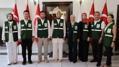Vali Yiğitbaşı YEŞİLAY’ın Yeni Yönetimini Kabul Etti