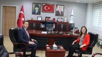 Afyonkarahisar Barosu’ndan SGK İl Müdürü Çelikbaş’a Hayırlı Olsun Ziyareti