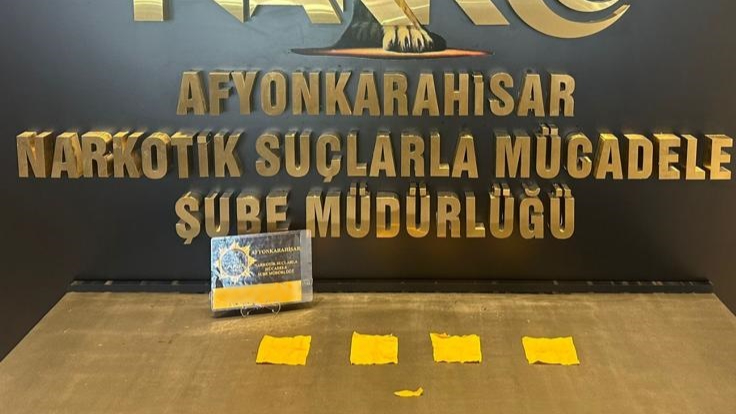 Afyonkarahisar’da Uygulama Noktasında Narkotik Operasyonu