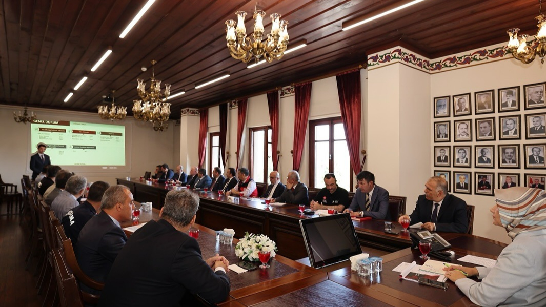İl Göç Koordinasyon Kurulu Toplantısı Vali Yiğitbaşı Başkanlığında Gerçekleştirildi