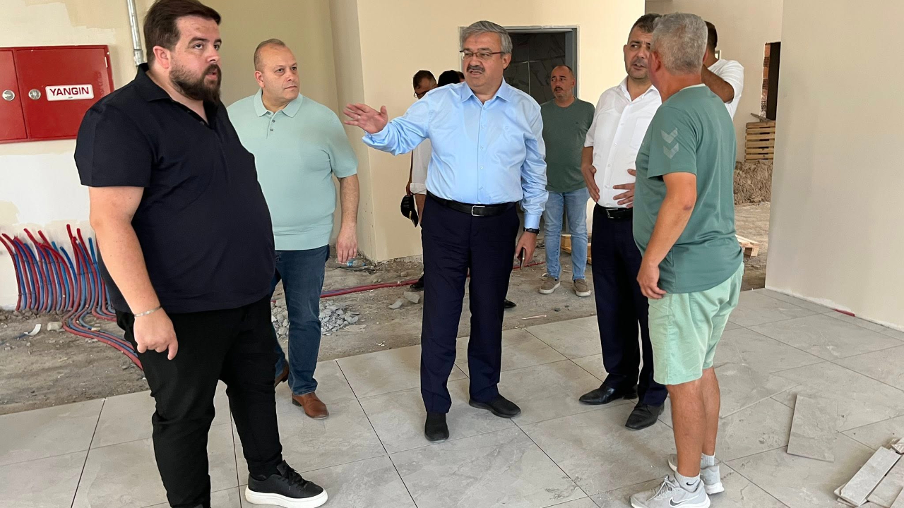 Milletvekili Yurdunuseven, Emirdağ Hükümet Konağı İnşaatını İnceledi