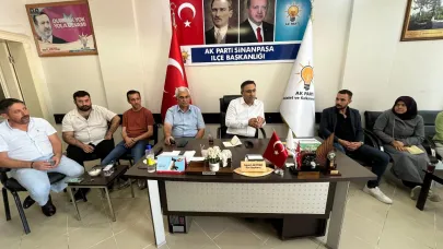 Milletvekili Arslan Sinanpaşa’da Teşkilatla Buluştu