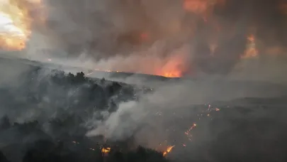 Çanakkale’de Orman Yangını Kontrol Altına Alınmaya Çalışılıyor: Tarihi Alan Ziyarete Kapatıldı