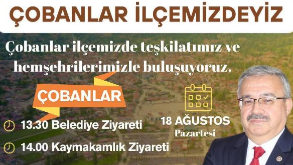 Yurdunuseven, Çobanlar Ve Köylerinde Vatandaşlarla Buluşuyor
