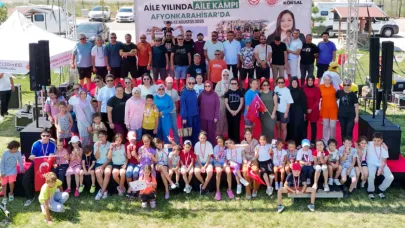 Aile Yılına Özel Düzenlenen Aile Kampı Sona Erdi