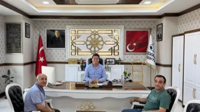 Başkan Aynacı’ya Makamında Ziyaret