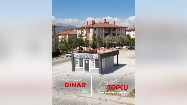 Dinar Belediyesi'nden Fatih Mahallesi'ne Yeni Hizmet Noktası