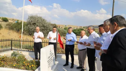 Şehit Cüneyt Taşyürek Mezarı Başında Anıldı