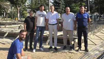Başkan Tolga Yıldırım Sözünü Tuttu: Sosyal Tesisin Temeli Atıldı