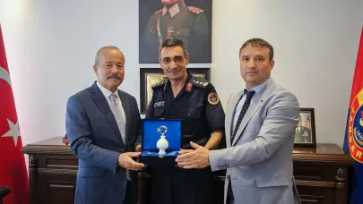 MHP’li Taytak’tan Albay Kaya’ya Hayırlı Olsun Ziyareti