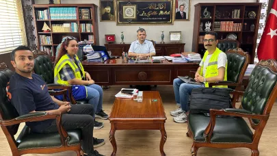 YHT Şantiyesi Temsilcilerinden Başkan Koyuncu’ya Ziyaret