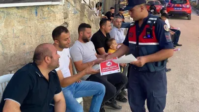 Jandarmadan Düğünlerde Silaha Hayır Kampanyası