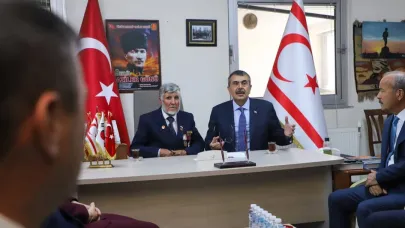Bakan Tekin Cumhurbaşkanı Erdoğan’ın Mektubunu Gazilere Ulaştırdı