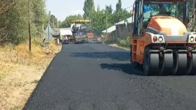 Şuhut Ortapınar’da Asfalt Çalışmaları Sona Yaklaşıyor