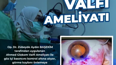 Op. Dr. Zübeyde Akın'dan Göz Tansiyonu Ameliyatında Başarı