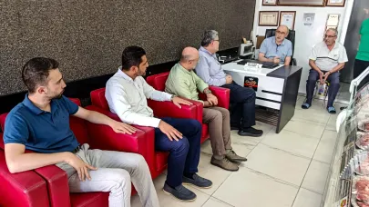 AK Parti Heyetinden Koçkan Ailesine Taziye Ziyareti