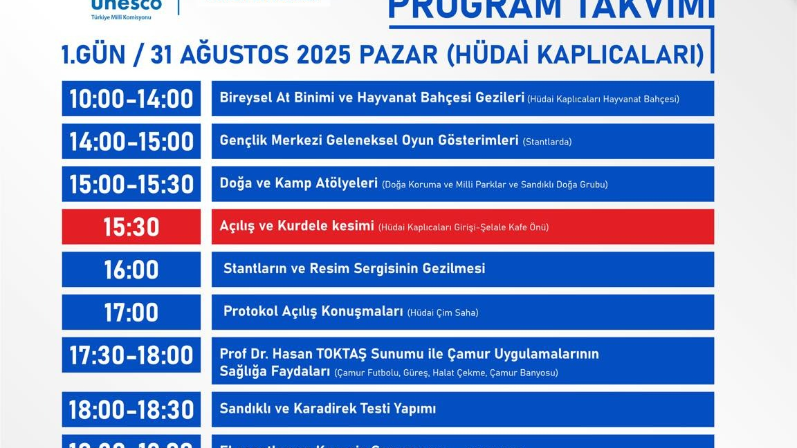 Sandıklı’da Termal ve Çamur Festivali Başlıyor