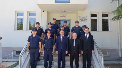 Kaymakam Uğuz'dan Jandarma Karakolu Ziyareti