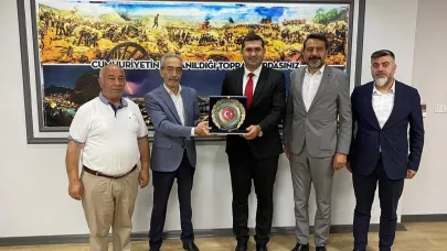 ESOB Başkanı Üstün’den SGK İl Müdürü Çelikbaş’a Ziyaret