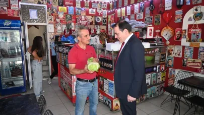 Kaymakam Türker’den Esnaf Ziyareti